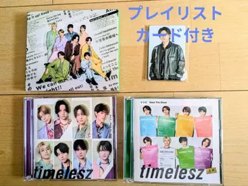 3형태 timelesz STS/레시피 CD+Blu-ray 초회반