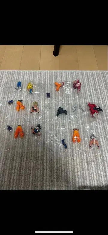 드래곤볼 HG 피규어 묶음 판매