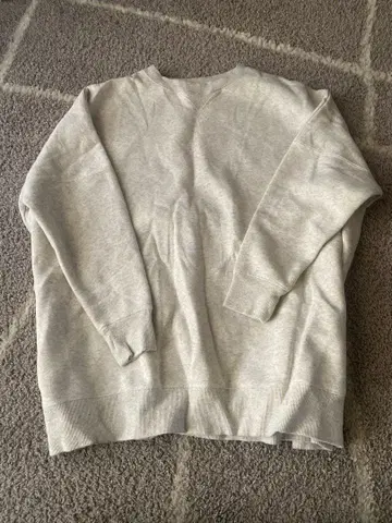 [ 착용 1회 ] 퓨어세신 속기모 튜닉 풀오버 오트밀