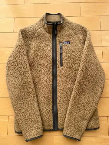 Patagonia 레트로 파일 자켓 키즈 XXL 베이지
