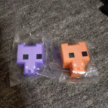 피코파크 소프트 비닐 마스코트 컬렉션 가챠 퍼플 오렌지