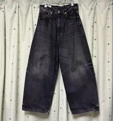 H&M 슈퍼 배기 진 슈퍼 배기