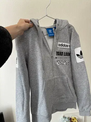 adidas 그레이 YARD LOOK 후드티 J 3