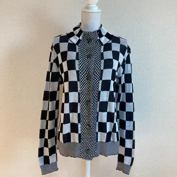 (지우) 상의 니트 가디건 40 일본제 봄/가을