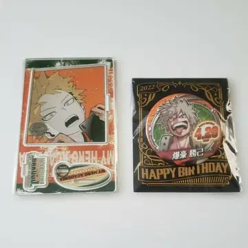 히로아카 벌스데이 캔뱃지 명장면 디오라마 피규어 2022 바쿠고 카츠키