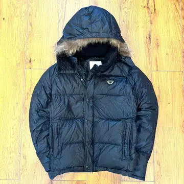 RUSS K 러스케이 퍼 다운 자켓 로고 y2k 시크 스타일 광택