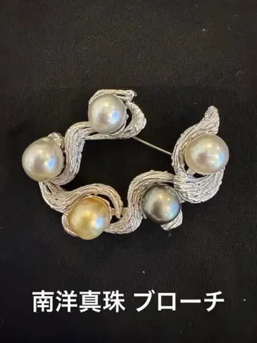 남양 진주 브로치