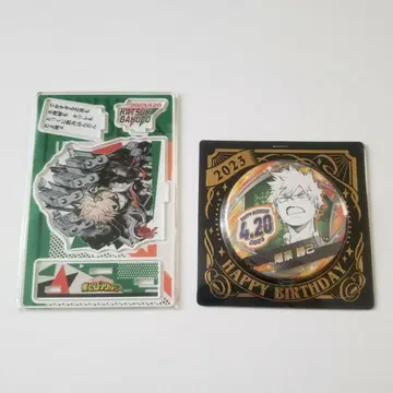 히로아카 벌스데이 캔뱃지 명장면 디오라마 피규어 2023 바쿠고 카츠키