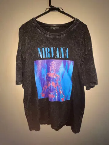 NIRVANA T셔츠 밴딩