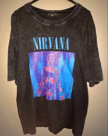 NIRVANA T셔츠 밴딩
