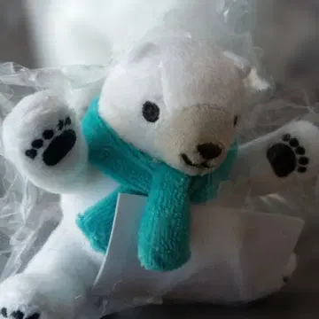 히타치 시로쿠마군 화이트 곰 봉제 인형