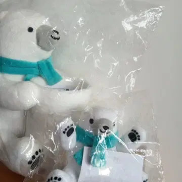 히타치 시로쿠마군 화이트 곰 봉제 인형