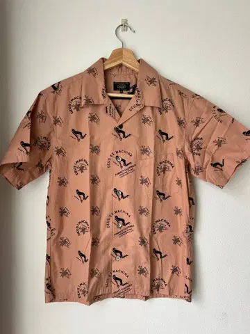 DEUS EX MACHINA 반팔 셔츠 핑크