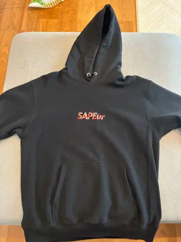 SAPEur 후드티 블랙