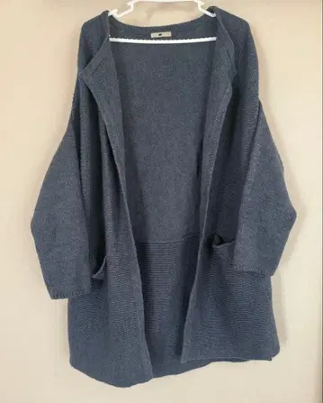 야마다야 m 니트 가디건 알파카 겉옷 롱 아우터