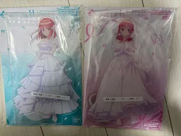 제일복권 5등분의 신부 나카노 니노 아크릴 스탠드 2종 2세트