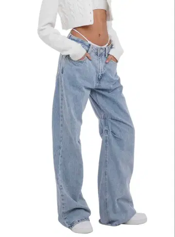 배기진 y2k CHILL PRINCESS JEANS XS