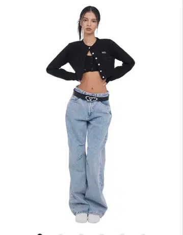 배기진 y2k CHILL PRINCESS JEANS XS