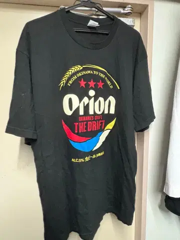 오리온 그래픽 프린트 T셔츠 XXL