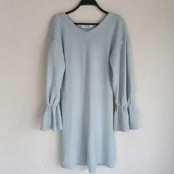 SNIDEL 니트 원피스 라쿤 울