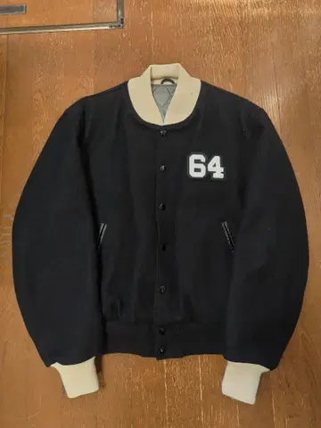 Golden Bear 넬튼 스타디움 점퍼 M 사이즈 블랙