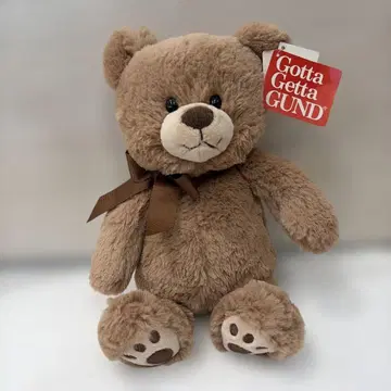 GUND 곰 봉제 인형 택 포함