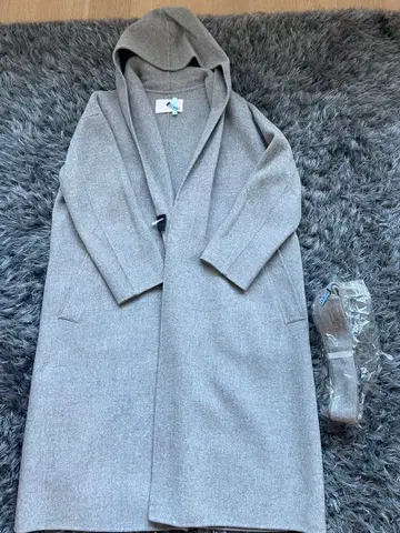 투모로우랜드 Ballsey 프리미엄 울 후데트 롱 코트