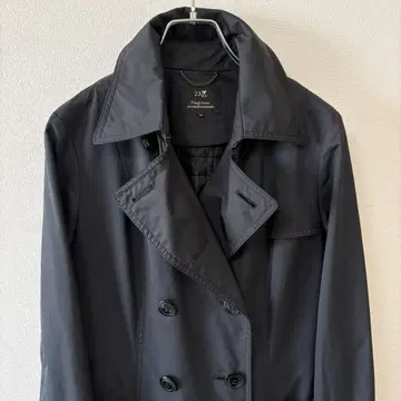 [ 23구 ] 트렌치코트 벨트 라이너 포함 블랙 38