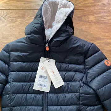 세이브 더 덕 블랙 다운 자켓