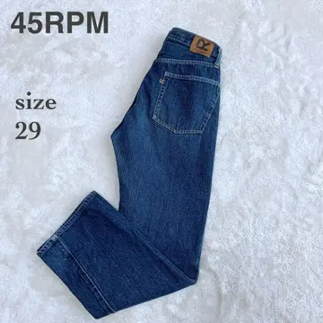 컨디션 최상 45RPM 빈티지 가공 데님 청바지 29