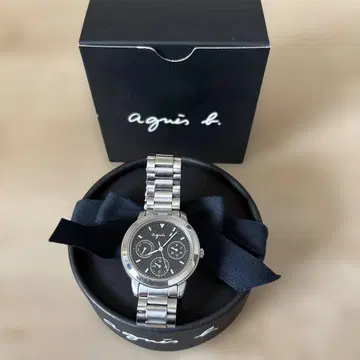 agnes b. 에네스베 크로노그래프 손목시계