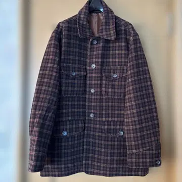 PAZZO CARPINI 체크 무늬 자켓