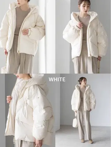 DUNO 다운 자켓 화이트