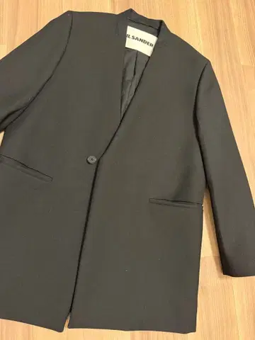 질 샌더 블랙 테일러드 46 정가 40만