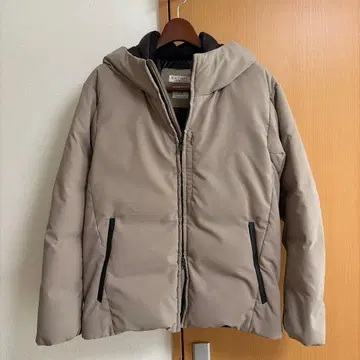 베이지 다운 자켓 BEAUTY&YOUTH 뷰티앤유스