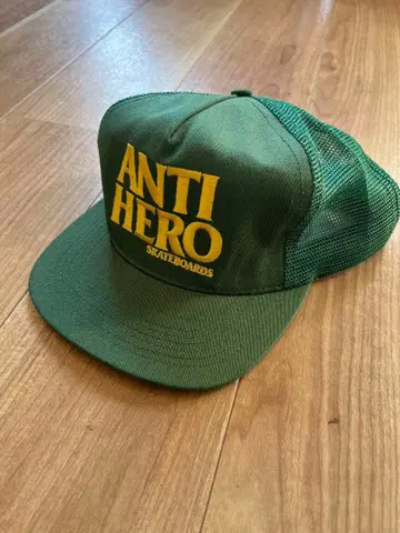 ANTI HERO 트래커 캡 그린 미국제