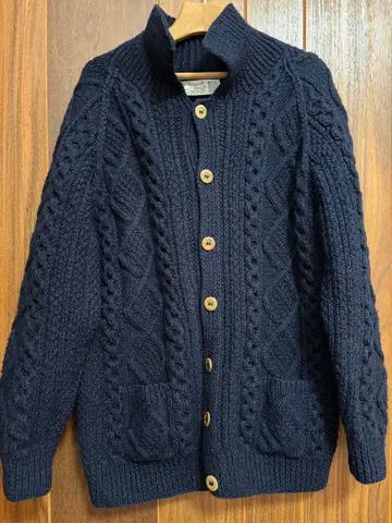 아테나 디자인 가디건 다크 네이비 새상품급