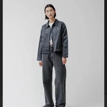 M to R 비쥬 스트레이트 청바지