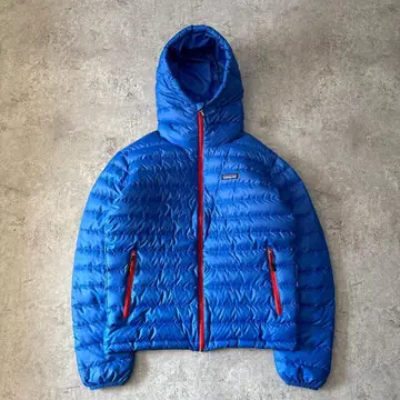 새상품급 F0 파타고니아 다운 스웨터 후디 다운 자켓 S 블루