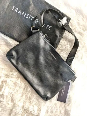 TRANSIT GATE 숄더백 블랙