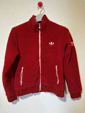 adidas 플리스 자켓 레드 IT