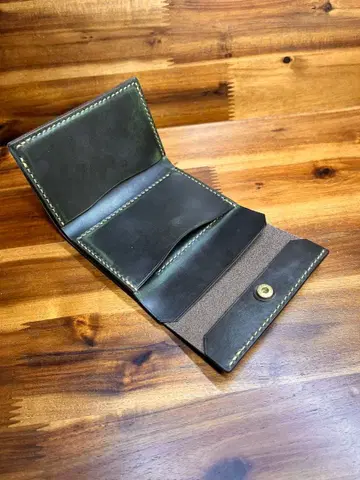 오더 제품 3단 폴더형 지갑 크롬 엑셀 호윈