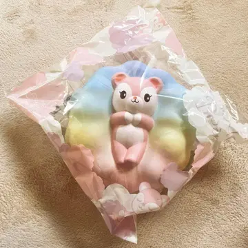 블룸 스퀴즈 클라우드 베어 무지개