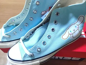 시나모롤 컨버스 스니커즈 올스타 스카이블루 24.0cm