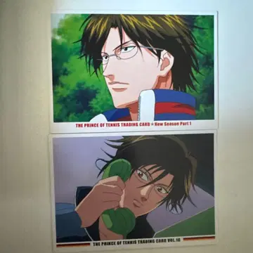 테니스의 왕자님 트레이딩 카드 테즈카 쿠니미츠 2장 세트