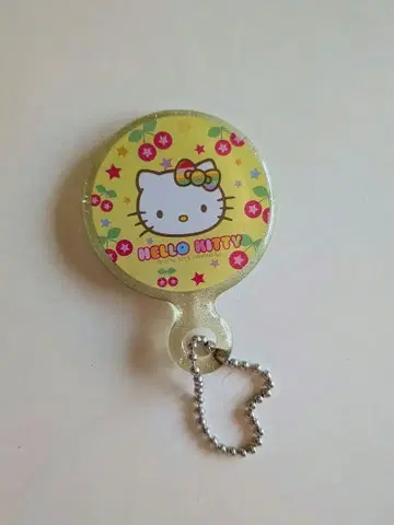 헬로키티 거울 포함 키링 2002년