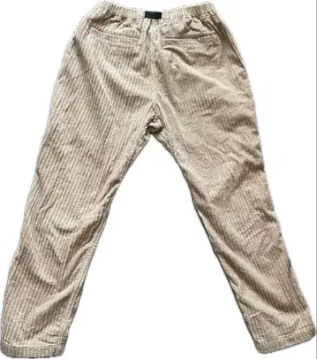 GRANICCI 코듀로이 베이지 테이퍼드 팬츠 S