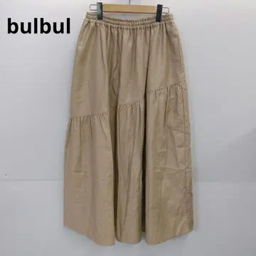 W530 bulbul 코튼 플레어 스커트 일본제