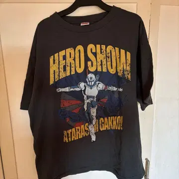 아타라시가쿠인 리더즈 HERO SHOW 티셔츠 M 사이즈