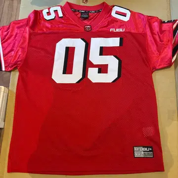FUBU 레드 저지 사이즈 L